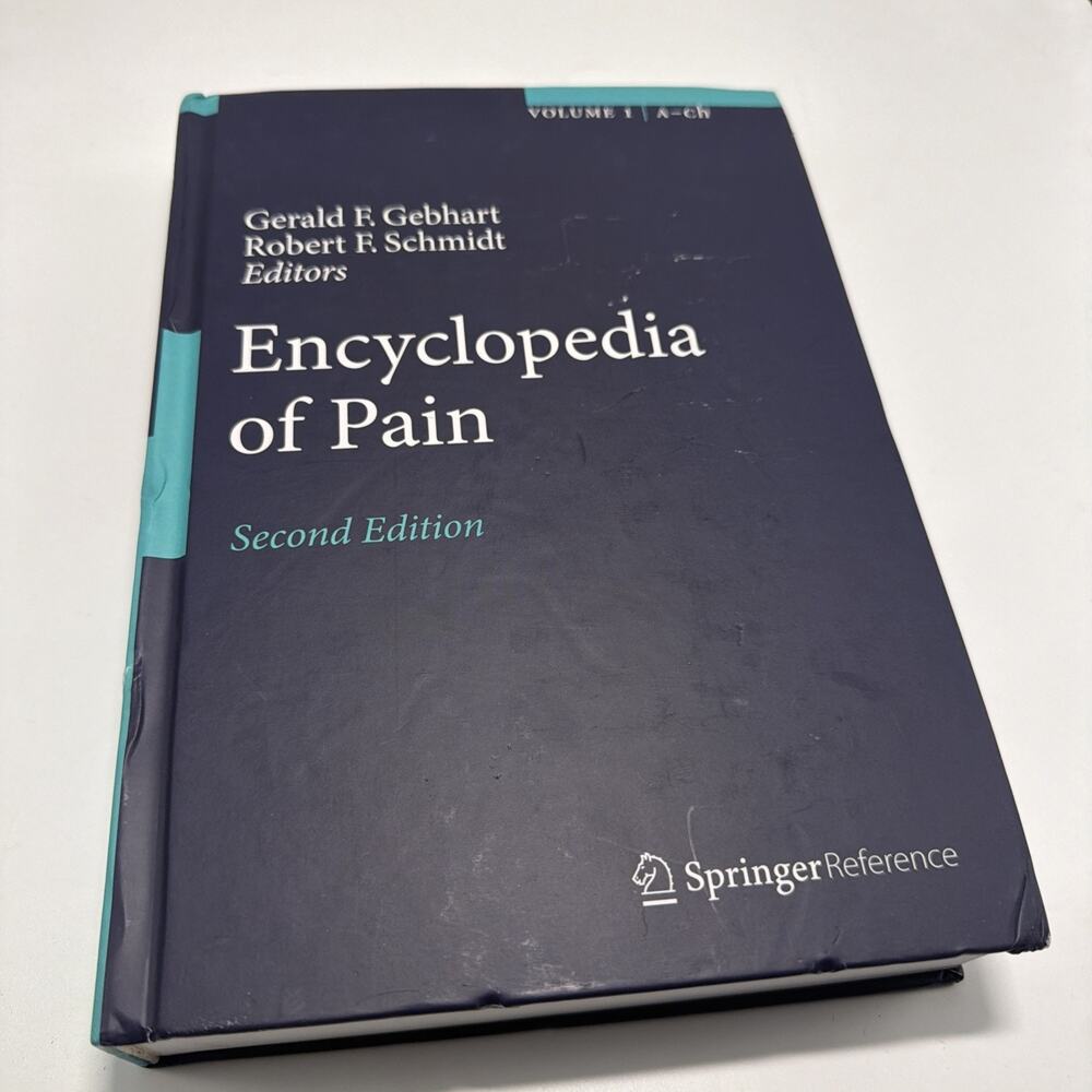 Encyclopedia Of Pain Second Edition 2013 Volume 1 Gerld F Gebhart (few Dents)